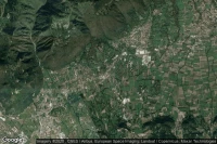 Vue aérienne de Borso del Grappa