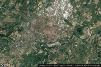 Vue aérienne de Imola