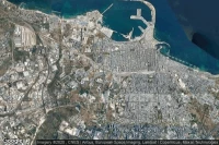 Vue aérienne de Bari