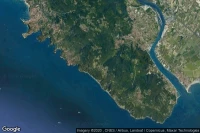 Vue aérienne de Tellaro