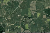 Vue aérienne de Gramzow