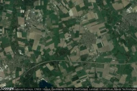 Vue aérienne de Wachtendonk