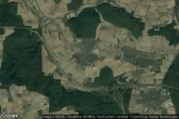 Vue aérienne de Waldbrunn