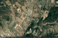 Vue aérienne de San Jose del Valle