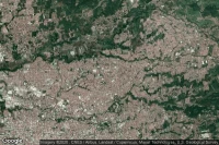 Vue aérienne de San Vicente de Moravia