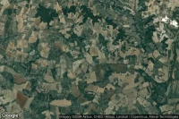 Vue aérienne de Saint-Aubin-de-Cadelech