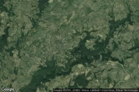 Vue aérienne de Pleaux