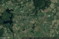 Vue aérienne de Mûr-de-Bretagne