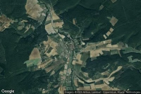 Vue aérienne de Mussy-sur-Seine