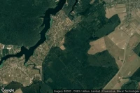 Vue aérienne de Snagov