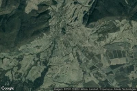 Vue aérienne de Saschiz