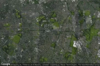 Vue aérienne de Fallowfield