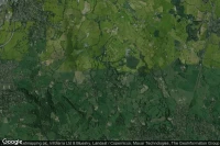 Vue aérienne de Mottram St. Andrew