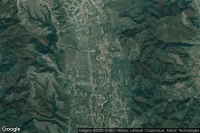 Vue aérienne de Pietrosani