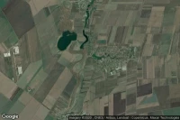 Vue aérienne de Mihailesti