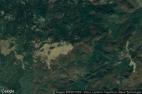 Vue aérienne de Judeţul Maramureş