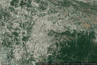 Vue aérienne de Zhongshanzhuang