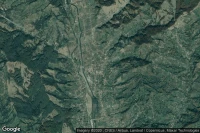 Vue aérienne de Albestii Pamanteni