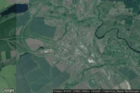 Vue aérienne de Vorozhba