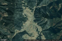 Vue aérienne de Synevyrska Polyana