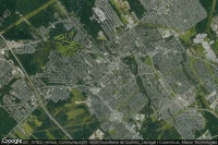 Vue aérienne de Loretteville