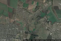 Vue aérienne de Semenivka