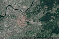 Vue aérienne de République dUzupis