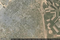 Vue aérienne de Abasan al Jadidah
