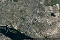 Vue aérienne de Nizhnedneprovsk