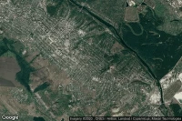 Vue aérienne de Lisichansk