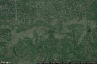 Vue aérienne de Jatidowo