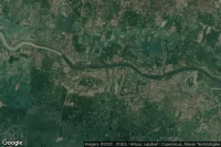 Vue aérienne de Palangan
