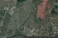 Vue aérienne de Kryvyy Rih