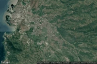 Vue aérienne de Pisang