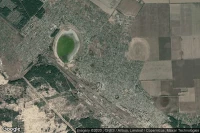 Vue aérienne de Krasnyy Liman