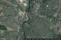 Vue aérienne de Kramatorsk