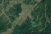 Vue aérienne de Huaqiao