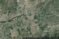 Vue aérienne de Chengdong