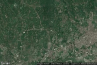 Vue aérienne de Dukuhmencek Lor