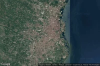 Vue aérienne de Wirodayan