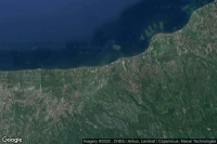 Vue aérienne de Pegayaman