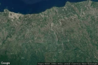 Vue aérienne de Pangkungparuk