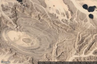 Vue aérienne de Muḩāfaz̧at Shabwah