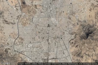 Vue aérienne de Sanaa