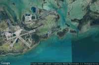 Vue aérienne de Seaside Resort Mobile Home Park