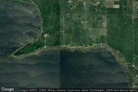 Vue aérienne de North Shore Trailer Park