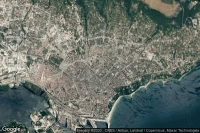 Vue aérienne de Obshtina Varna