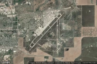 Vue aérienne de Malmstrom Air Force Base