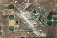Vue aérienne de Mountain Home Air Force Base