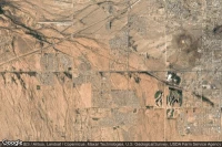 Vue aérienne de Valencia West